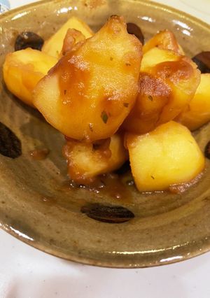 じゃがいもの煮っ転がし　角煮汁のリメイク-レシピのメイン写真