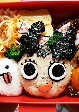 キャラ弁　スガキヤすーちゃん　ハロウィン-レシピのメイン写真