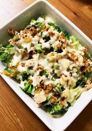 レンジでツナとブロッコリーのマヨチーズ-レシピのメイン写真
