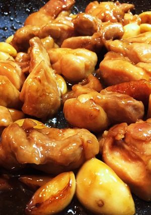 にんにくまるごと甘辛照り焼き-レシピのメイン写真