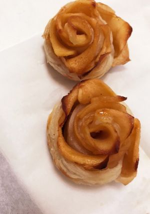 簡単!薔薇のアップルパイ-レシピのメイン写真