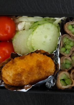 お弁当に手軽で嬉しい、アスパラの肉巻き。-レシピのメイン写真