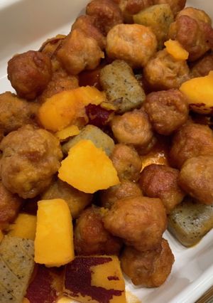 美味！ご飯が進む！豚ミートボール-レシピのメイン写真