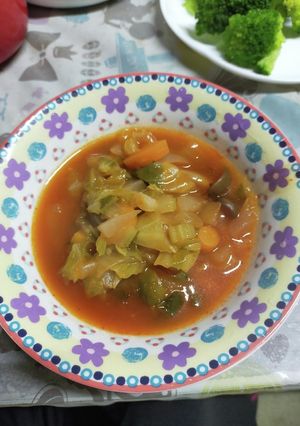 ミネストローネ風ダイエットスープ！-レシピのメイン写真
