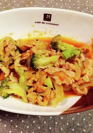 簡単洋風ポーク煮物-レシピのメイン写真