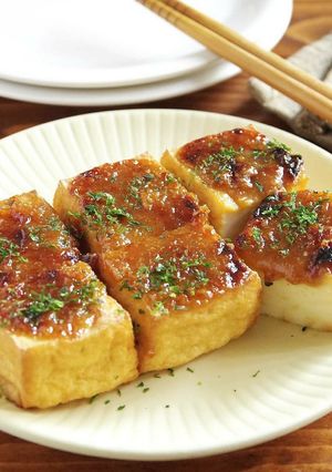 ☆簡単☆厚揚げのごま味噌焼き-レシピのメイン写真
