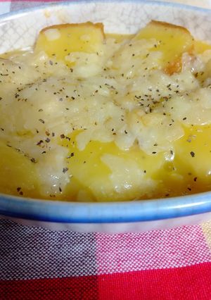 レトルトパスタソースのパングラタン-レシピのメイン写真