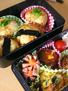 彼のお弁当☆手鞠オムライス-レシピのメイン写真
