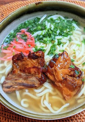ソーキそば-レシピのメイン写真