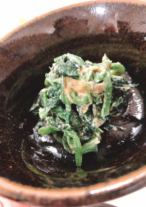 胡麻好きに捧ぐ。本気の胡麻和え(味噌味)-レシピのメイン写真
