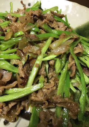 青椒肉絲風　親鳥で-レシピのメイン写真