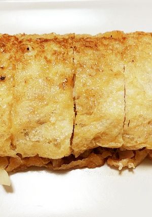 簡単！ヘルシー！油揚げまぐろ餃子-レシピのメイン写真