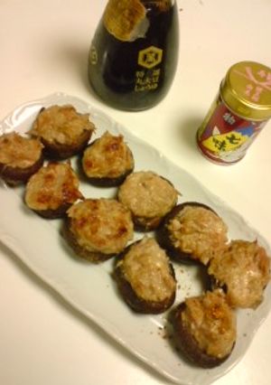 酒の肴に最高♪ツナマヨしいたけ-レシピのメイン写真