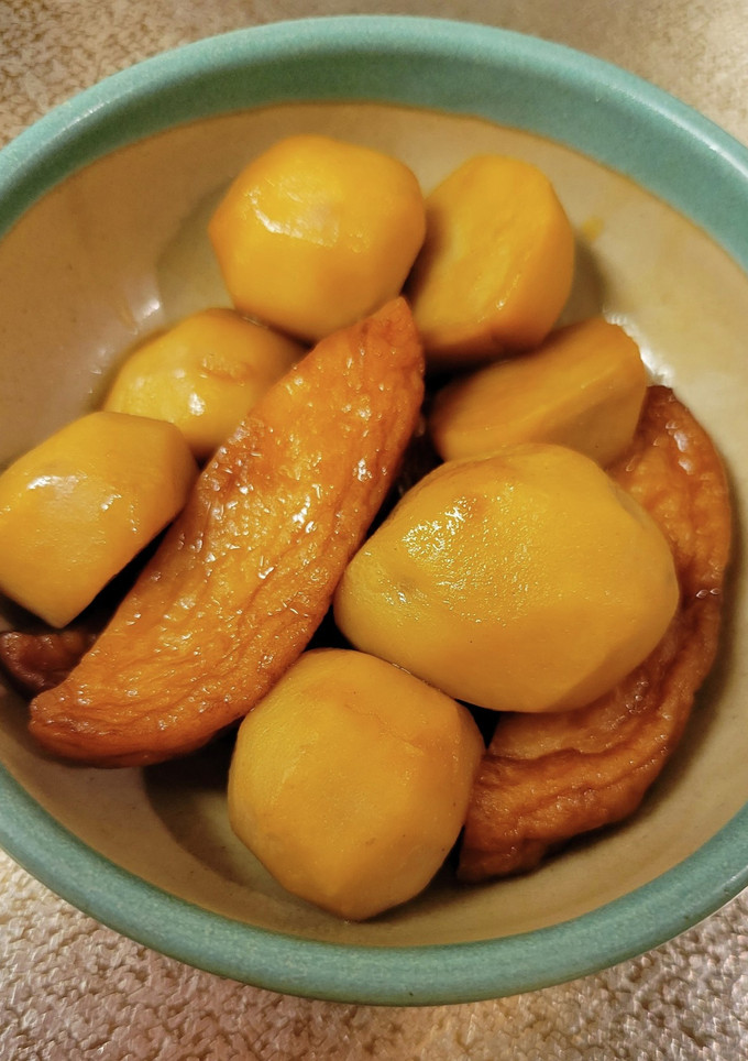 ほっこり美味しい里芋とさつま揚げの煮物-レシピのメイン写真