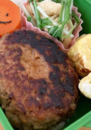 お弁当用☆お麩でかさましシソ入り豚つくね-レシピのメイン写真