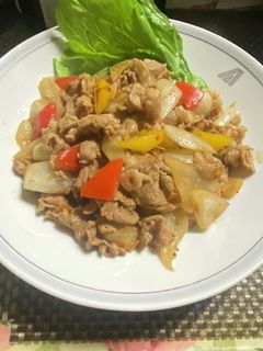 豚肉切り落としのピリ辛さっぱり炒め-レシピのメイン写真