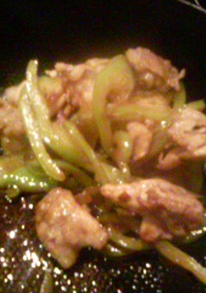 豚肉の簡単甘辛炒め-レシピのメイン写真
