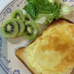 รูปของ チーズトースト　朝食　昼食　簡単　