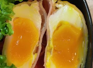 お弁当のおかず　ハム卵　レンジでチン-レシピのメイン写真
