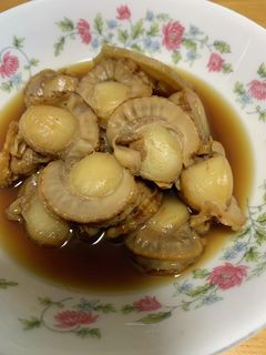 帆立の甘辛煮 煮物 簡単煮付け 帆立貝-レシピのメイン写真