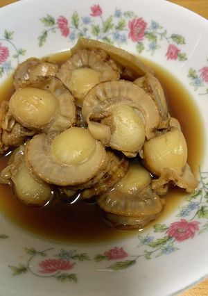 帆立の甘辛煮　煮物　簡単煮付け　帆立貝-レシピのメイン写真
