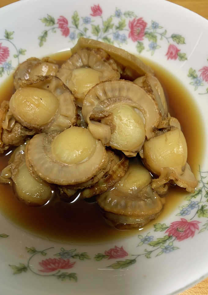 帆立の甘辛煮　煮物　簡単煮付け　帆立貝-レシピのメイン写真