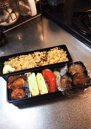 シーチキン炊き込みごはんのお弁当-レシピのメイン写真