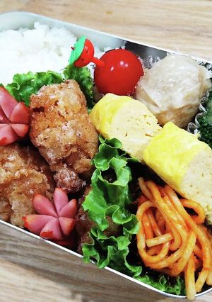 中学生お弁当2021/10/14 記録用-レシピのメイン写真