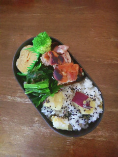 JK☆さつまいもご飯弁当♪-レシピのメイン写真