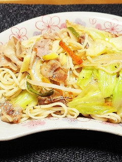 生姜入り塩レモン焼きそば-レシピのメイン写真