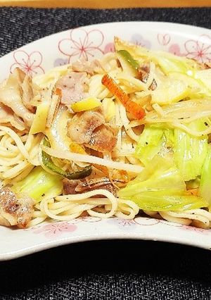 生姜入り塩レモン焼きそば-レシピのメイン写真