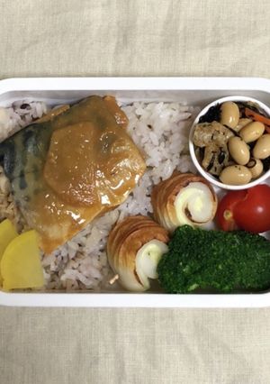自分弁当・10月14日-レシピのメイン写真