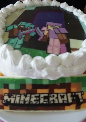マイクラケーキ-レシピのメイン写真