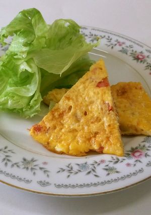 トマトとツナの卵焼き-レシピのメイン写真