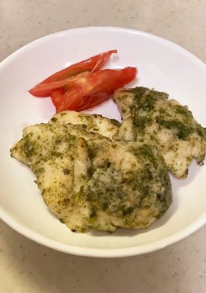 鶏むねの磯辺焼き-レシピのメイン写真