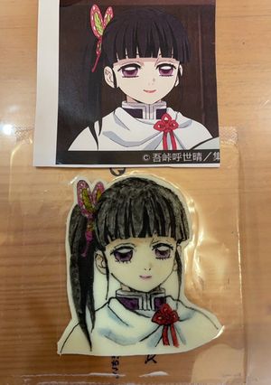 栗花落カナヲ　キャラ弁　オブアート-レシピのメイン写真