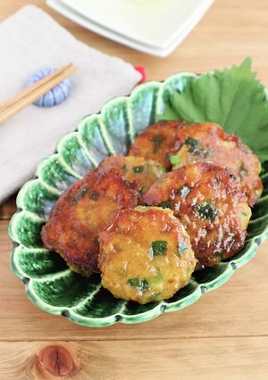 海老ニラしんじょうのカレーチーズ焼き-レシピのメイン写真