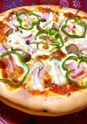 ホームベーカリーで簡単♪おうちでピザ-レシピのメイン写真
