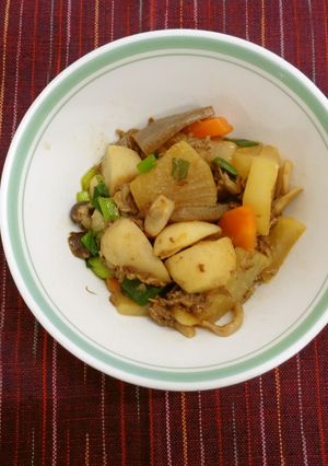 いも煮@倉敷市学校給食-レシピのメイン写真