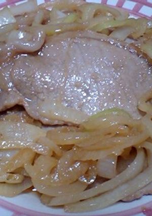 簡単☆ズボラな豚生姜焼き！-レシピのメイン写真