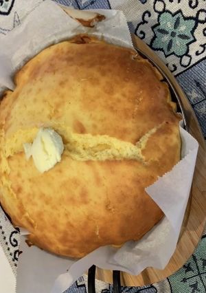 オーブンで簡単！チーズパンケーキ-レシピのメイン写真