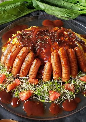 ハロウィン～チーズオムライス～☆-レシピのメイン写真