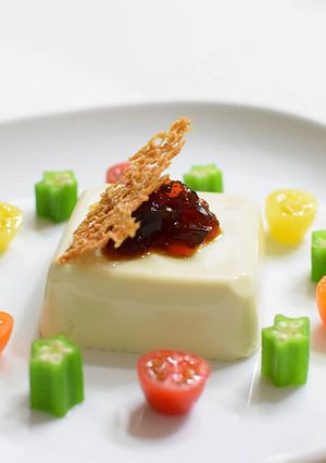 夏野菜たっぷりのおしゃれ冷奴サラダ-レシピのメイン写真