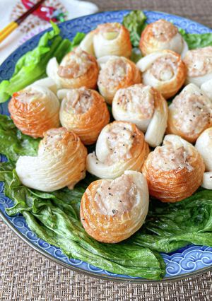 糖質オフ＆レンジで簡単！ちくわシュウマイ-レシピのメイン写真