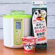 ガゼリ菌SP株と脂肪0牛乳でヨーグルト