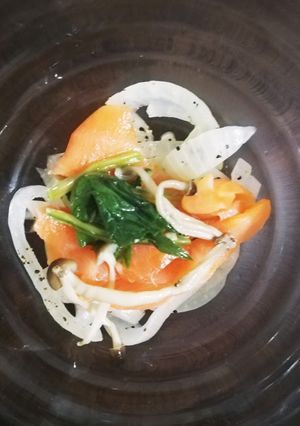 スモークサーモンのマリネ-レシピのメイン写真
