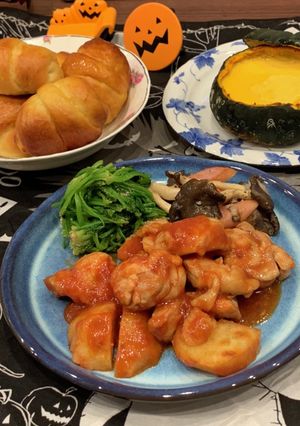 揚げないヤンニョムチキン-レシピのメイン写真
