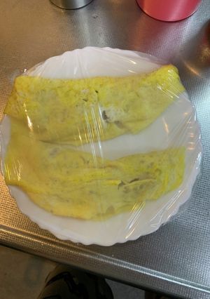 ツナと玉ねぎのオムレツ-レシピのメイン写真