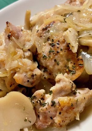 さっぱり!鶏肉の白ワイン煮-レシピのメイン写真