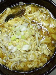 手軽な餡かけ玉子うどん-レシピのメイン写真